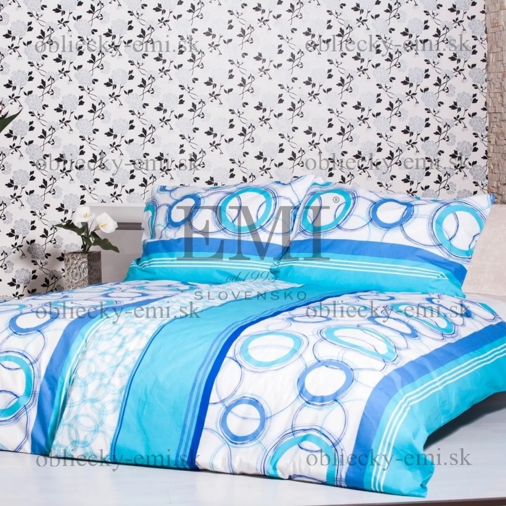 Obliečky Domis flanel EMI: Štandardný set jednolôžko obsahuje 1x 140x200 + 1x 70x90