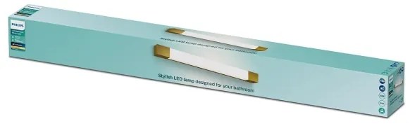 Philips - Kúpeľňové osvetlenie zrkadla ROVER LED/10W/230V IP44 mosadz