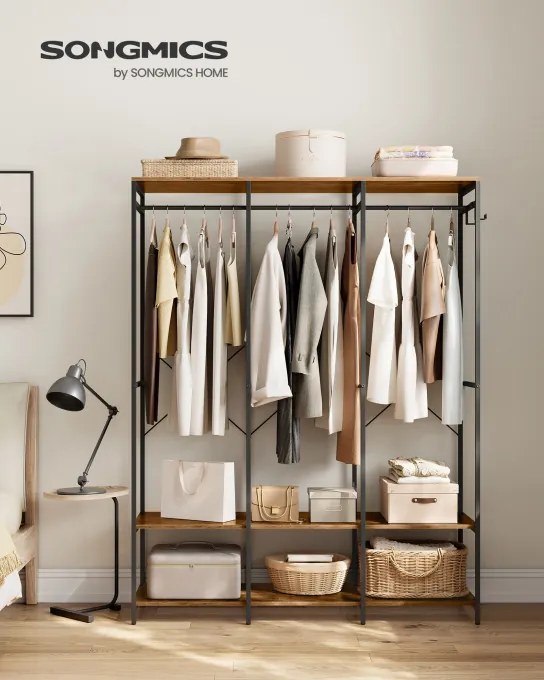 Otvorená šatníková skriňa RGR005B01