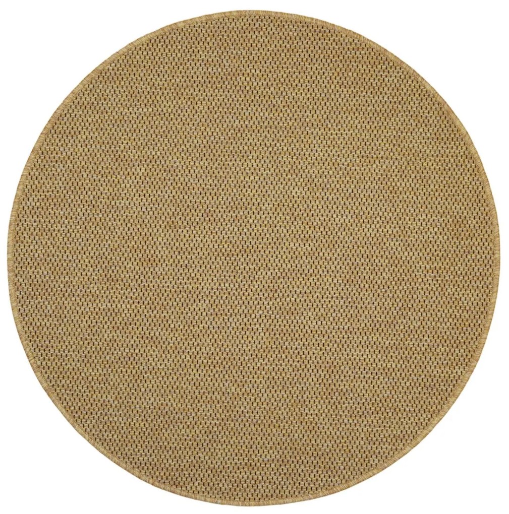 Vopi koberce Kusový koberec Nature terra guľatý - 57x57 (priemer) kruh cm
