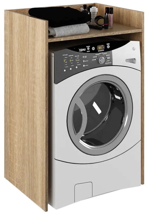 Skrinka na práčku VOJTO, dub sonoma