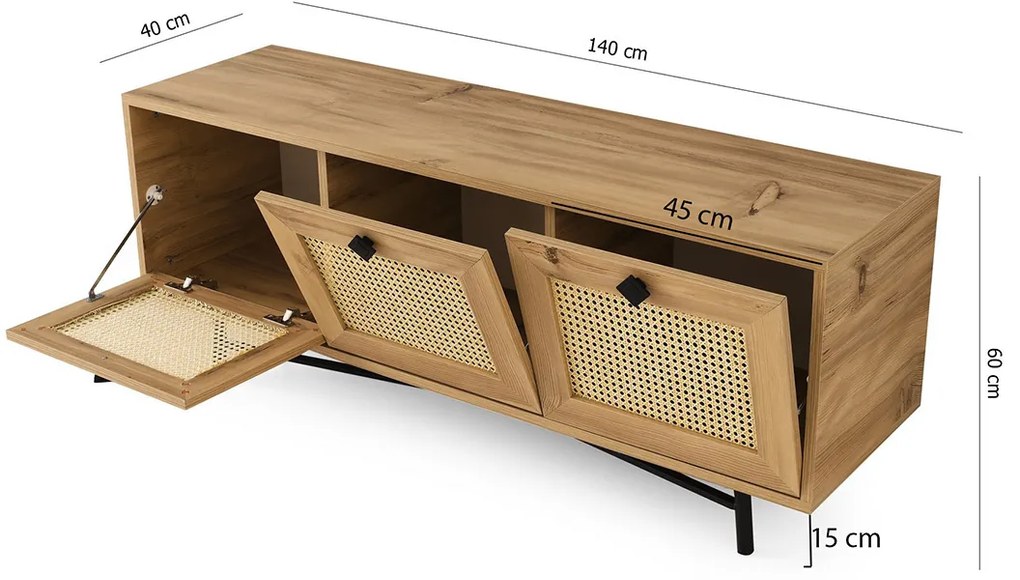 TV stolík Alcazar