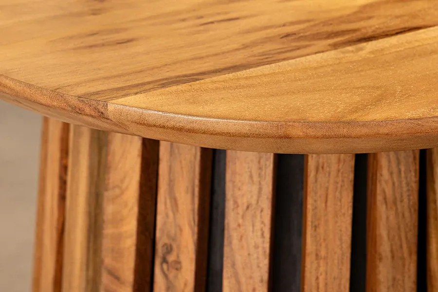 Konferenčný stolík VALHALLA Sada 2 kusov, akáciové drevo, prírodný