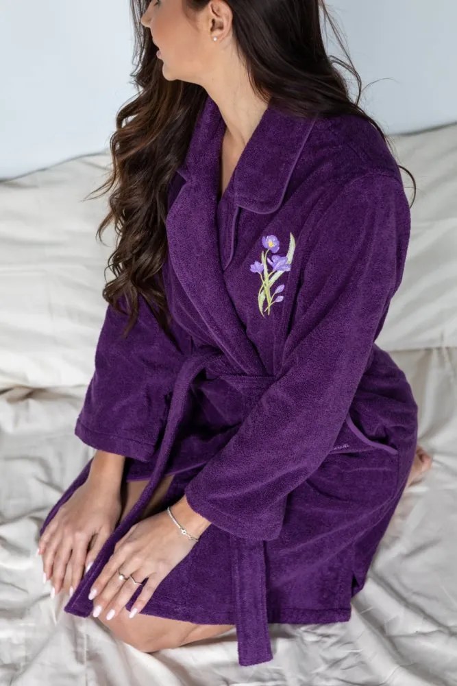 Soft Cotton Luxusný dámsky župan + uterák LILLY v darčekovom balení