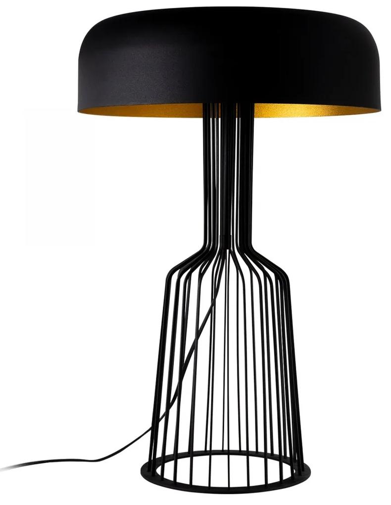 Stolová lampa Fellini čierna