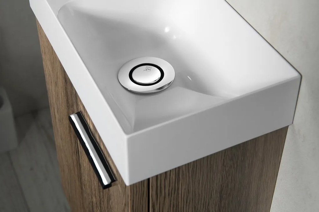 Sapho Sapho, LATUS XI umývadlová skrinka 30x53x16,5cm, dub Sherwood, LT711-1515