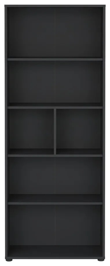 Antracitová knižnica 80x205 cm Sign – Tvilum
