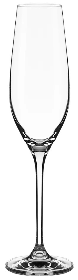 Poháre Champagner 210 ml set 6 ks - Premium Glas Crystal - 321803