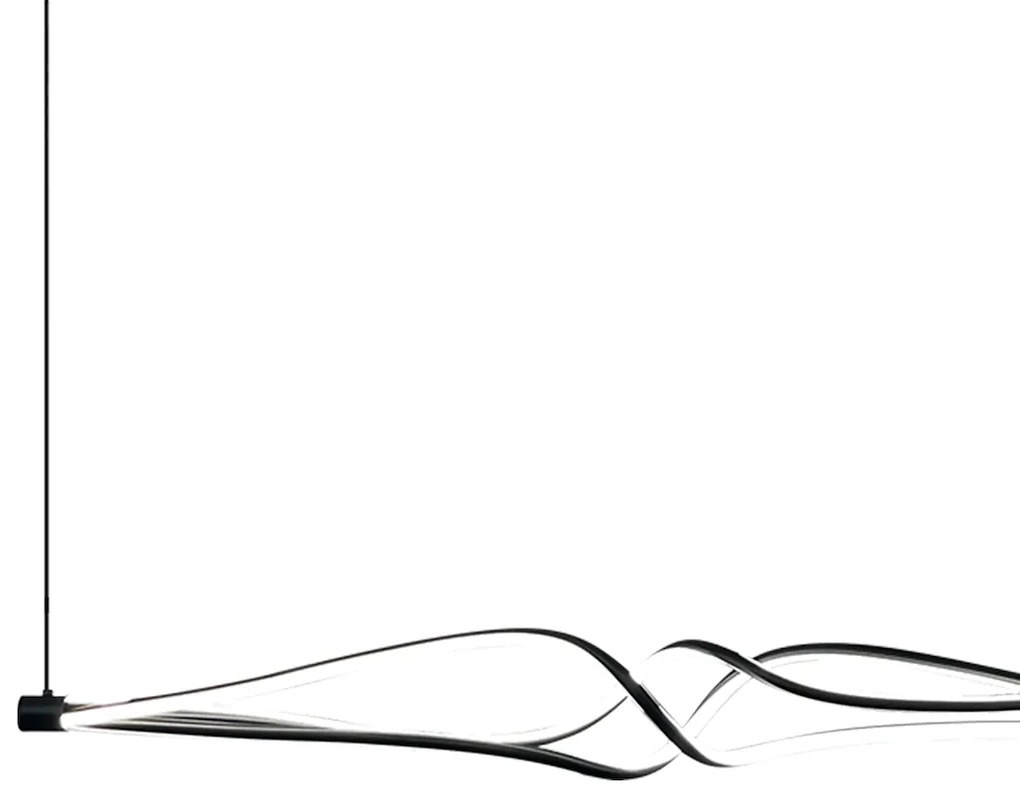 Závesné LED svietidlo Twister, 1x LED 56w, 4000k, b