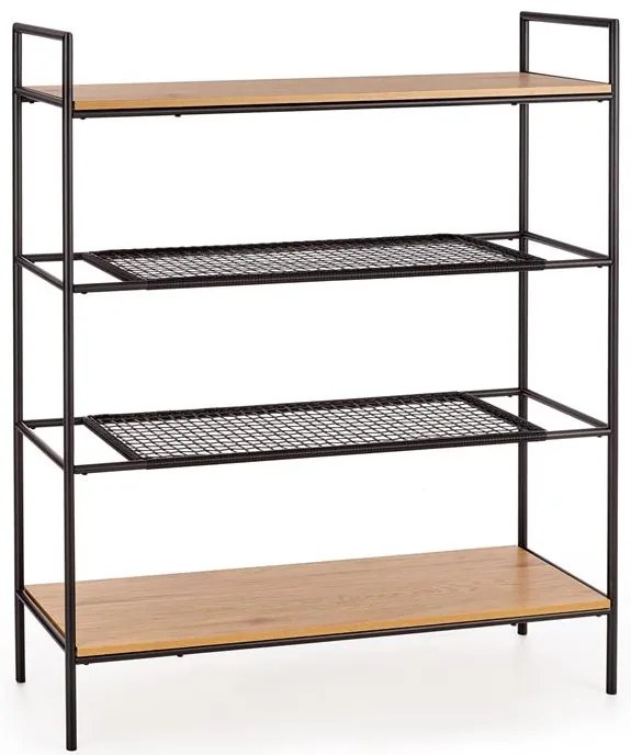 Čierny regál NEW21