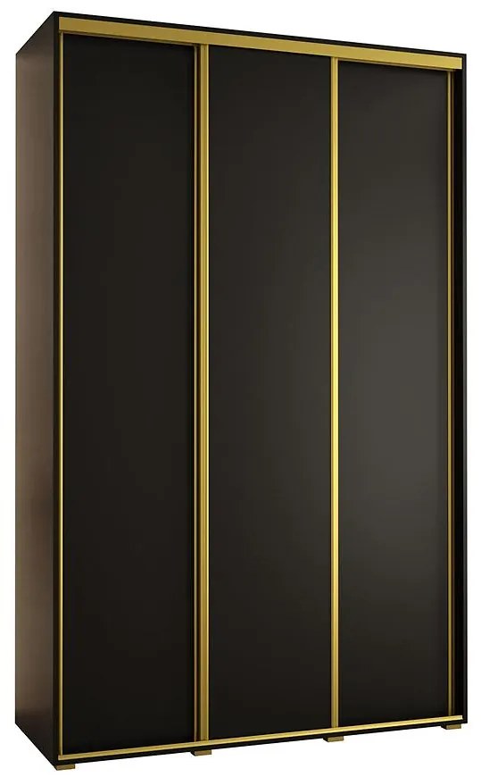 Skriňa 45 Canaris 1 150 čierna/gold