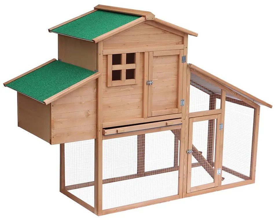 Kurník Avenberg COOPER 172 x 66 x 120 cm (hnedý)