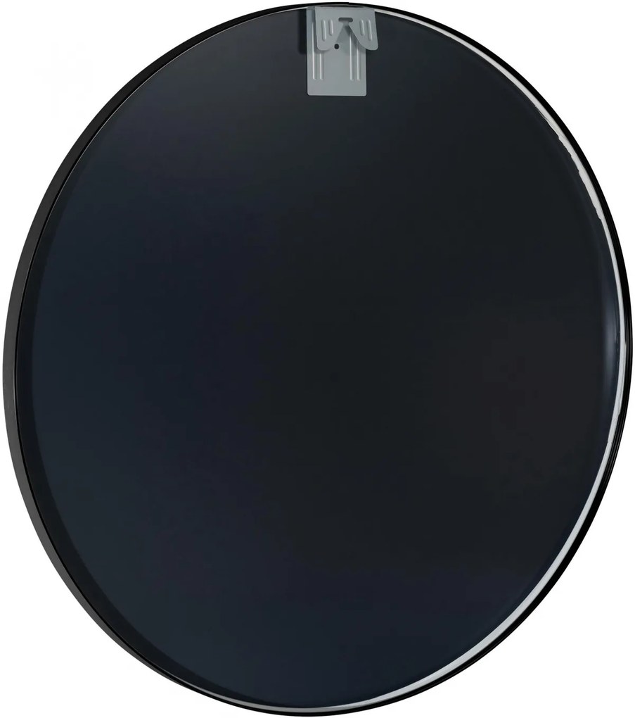 Nástenné zrkadlo Elsie XL 323831 - 80x80 cm - Čierna