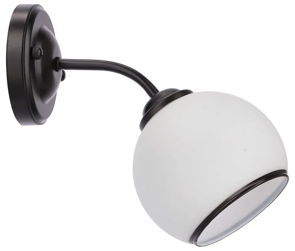 Čierno-biele nástenné svietidlo Marinen – Candellux Lighting