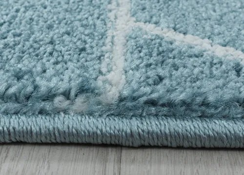 Koberce Breno Kusový koberec EFOR 3715 Blue, modrá, viacfarebná,120 x 170 cm