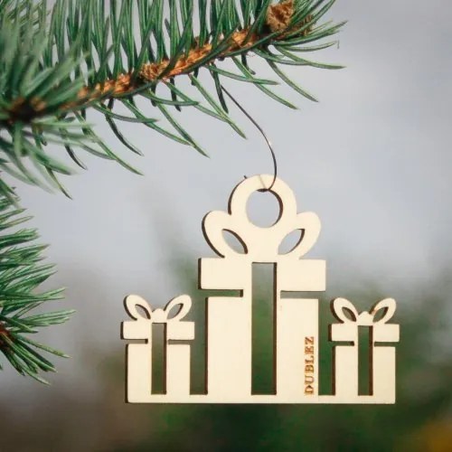 Ozdoba na stromček - darčeky