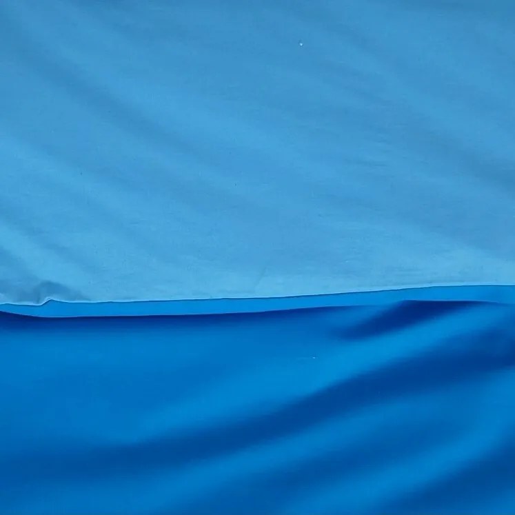 B.E.S. Petrovice Bavlnené obliečky Double face kobalt/nebeská