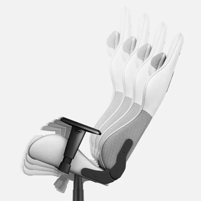 Herná stolička Force 6.2 White Mesh