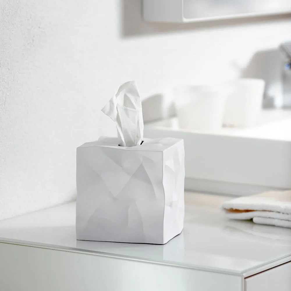 Box na vreckovky Essey Wipy Cube White