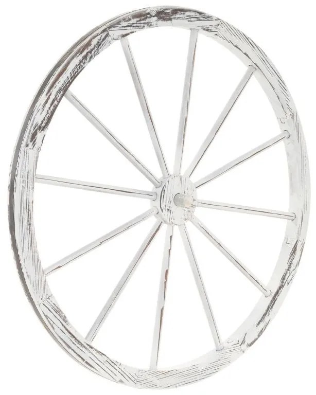 Garthen 86141 Dekoratívne drevené koleso, 90 cm
