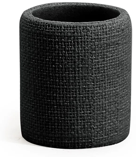 Erga Craft, pohár na zubné kefky na postavenie, čierna matná, ERG-08571