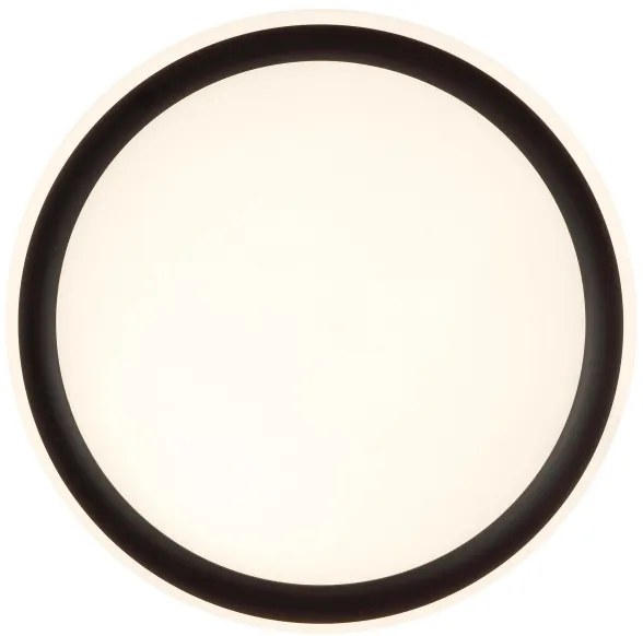 Brilliant - LED stmievateľné stropné svietidlo CARLOZ LED/16W/230V pr. 30 cm čierne