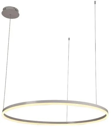 LED Stmievateľný luster na lanku LED/55W/230V 3000-6500K + diaľkové ovládanie