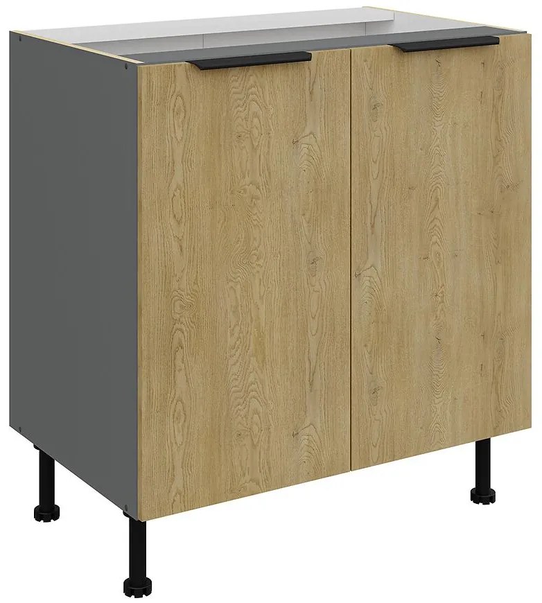 Kuchynská skrinka Cremona Ant 80d 2f Bb