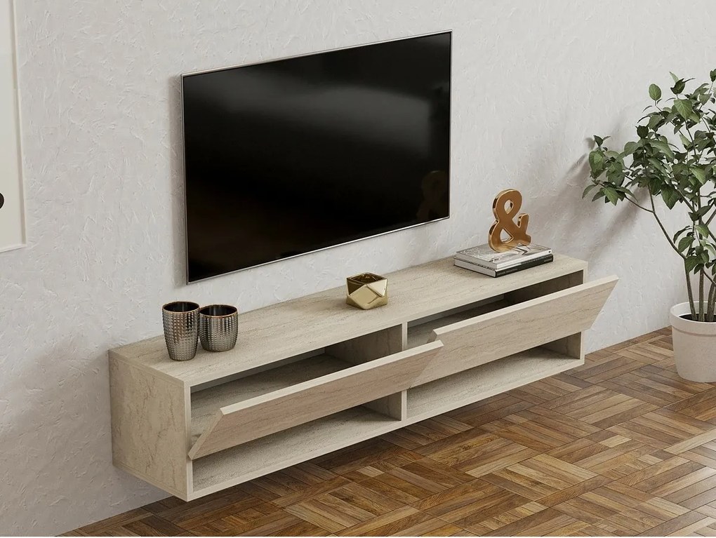 Arges Travertine TV stolík