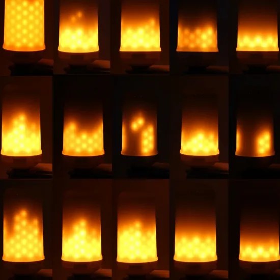 Rabalux LED žiarovka 3D Smart Flame T60 3W/E27/230V/1800K/110Lm/340°