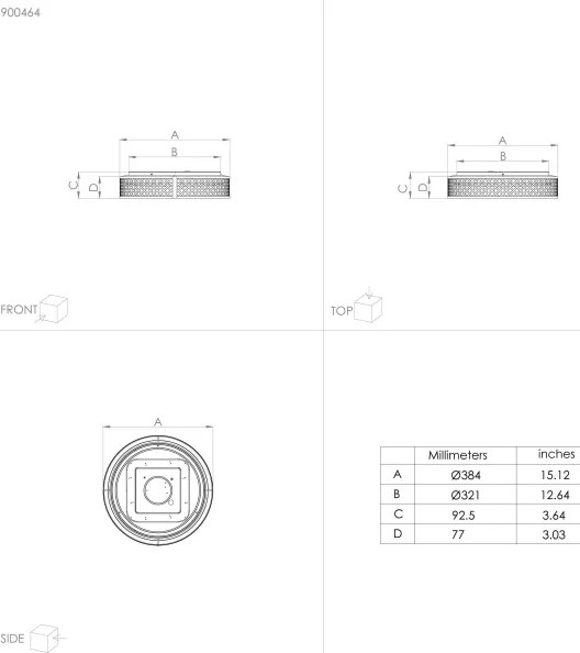 Eglo 900464 - LED Stropné svietidlo LUPPINERIA LED/24W/230V