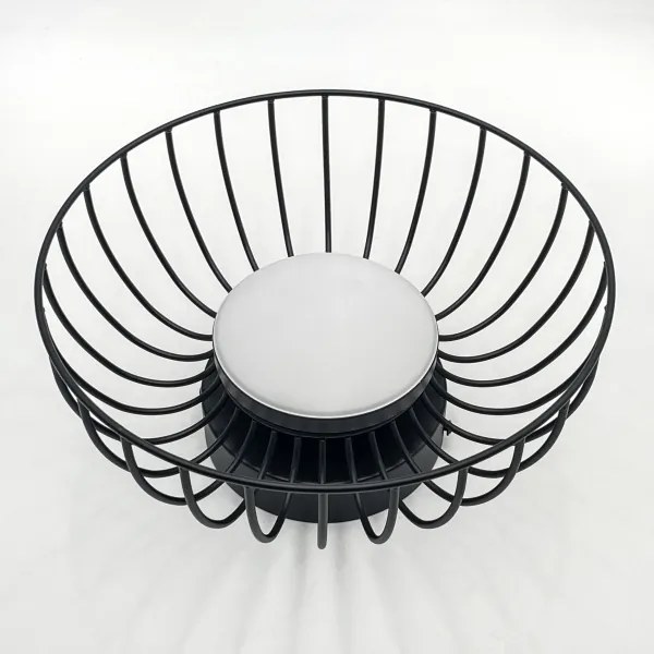 LED stropné svietidlo BETSY LED/12W/230V pr. 25 cm čierne