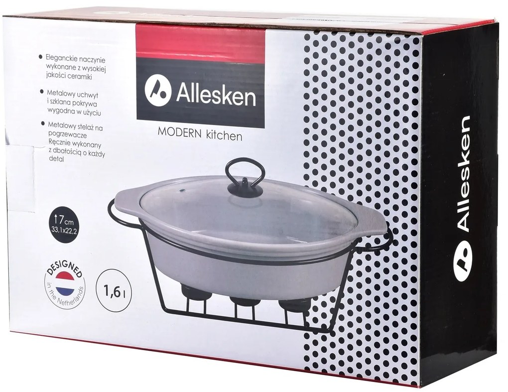 Keramická misa s ohrievačom Nordic 1,6L