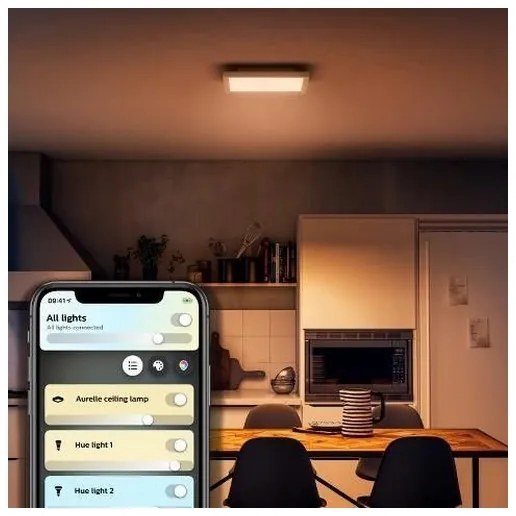 Philips - LED Stmievateľné stropné svietidlo Hue AURELLE LED/19W/230V + DO