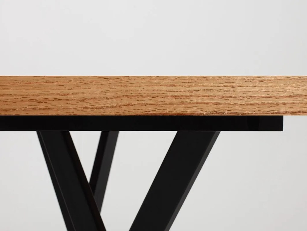 Jedálenský stôl ZX WOOD - 160x80cm,RAL9003-Biela
