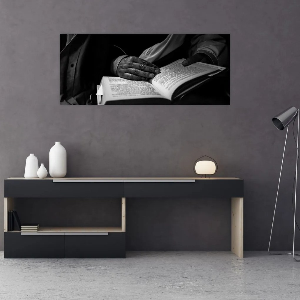 Obraz - Kniha (120x50 cm)