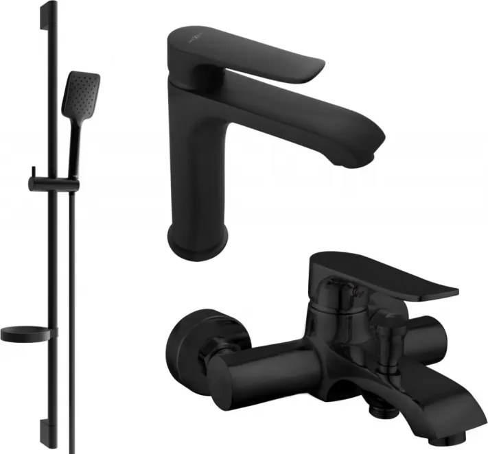 Mexen Pecos DS62 vaňová súprava, čierna - 72703DS62-70