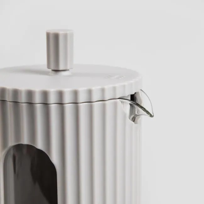 Kávovar GENUA sivý 741883 1 l