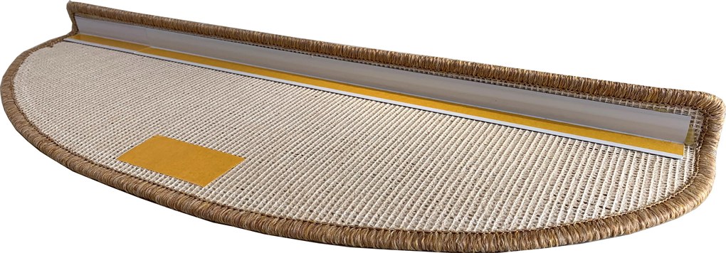 DOPREDAJ: 24x65 půlkruh cm Nášlapy na schody Eton Exklusive žlutý půlkruh, samolepící - 24x65 polkruh (rozmer vrátane ohybu) Vopi