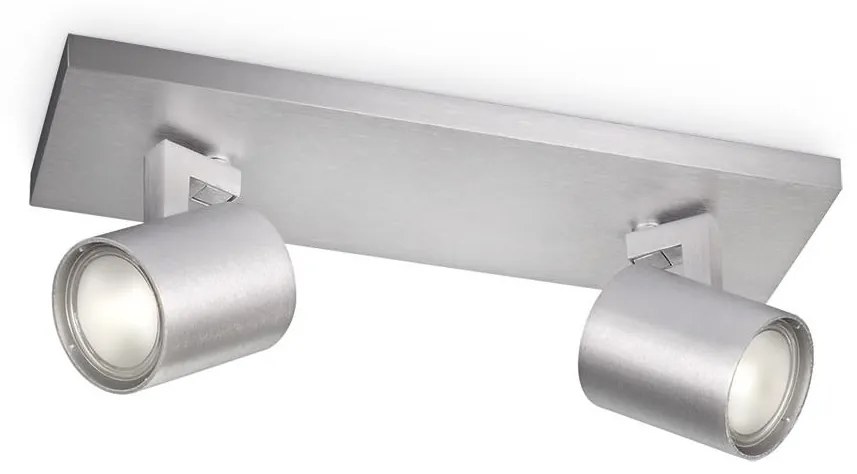 Philips 53092/48/12 - Bodové svietidlo RUNNER 2xGU10/50W/230V