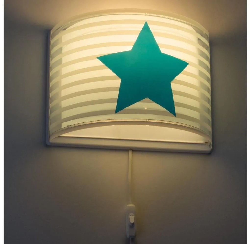 Dalber 81198T - Detské nástenné svietidlo LIGHT FEELING 1xE27/60W/230V