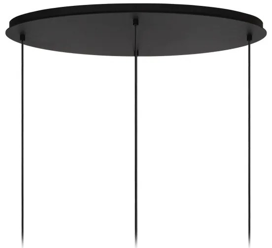 Lucide 45405/04/30 - Luster na lanku ELOISE 4xE27/40W/230V čierna