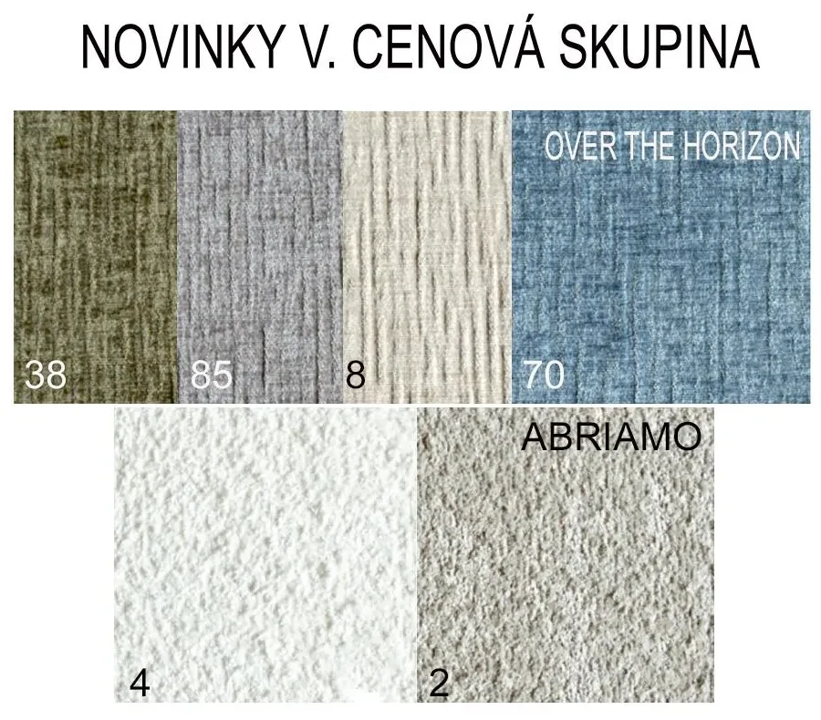 AVA JIM XXL Čalúnená časť Varianta: MONOLITH 48