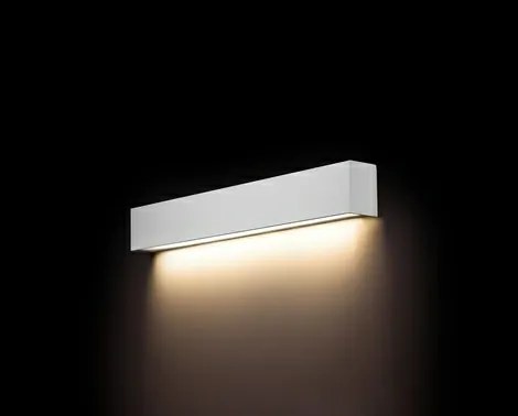 Nástenné svietidlo Nowodvorski 7596 STRAIGHT WALL LED S čierna