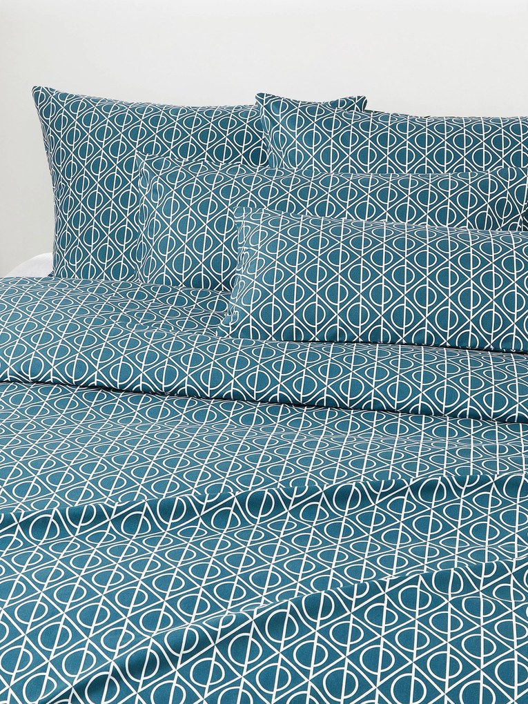 Obliečka na paplón's geometrickou potlačou Jella