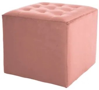 Taburet Lori Velvet, ružová