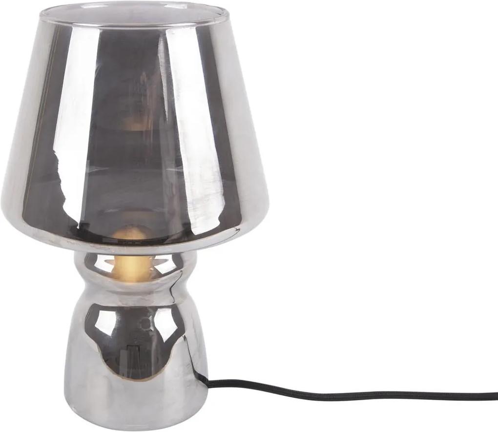 LEITMOTIV Stolná lampa Classic Glass chromovaná ∅ 16 × 25 cm