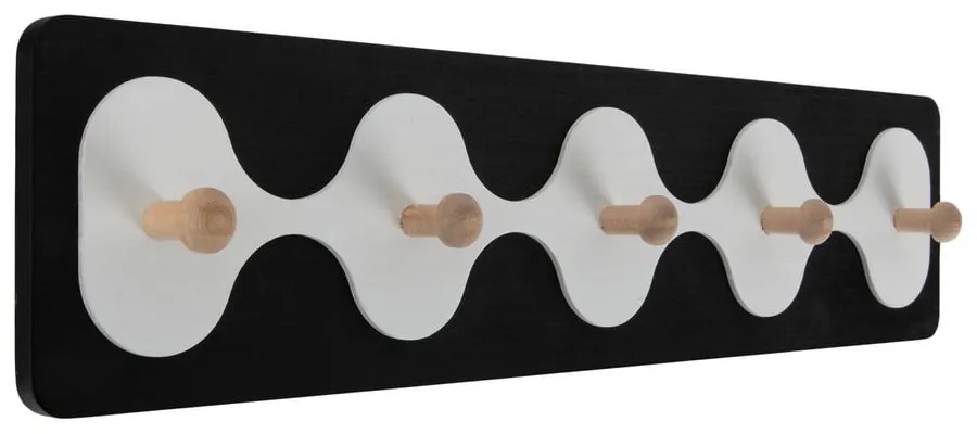 Čierny nástenný vešiak 48 cm Rizar – PT LIVING