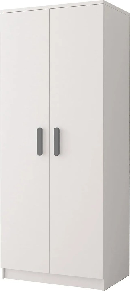 Šatníková skriňa SCOUT - biela (viac variant)