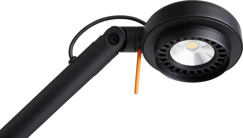 Lampa na pracovný stôl Fifty-Fifty L čierna